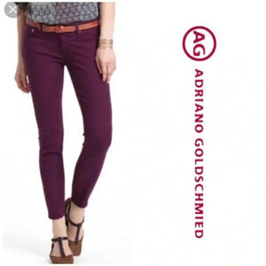 AG Adriano Goldschmied the Stevie Ankle  Slim Straight Leg Jean